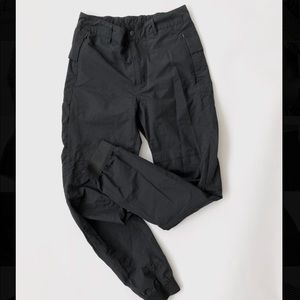 Without Walls black windbreaker pants
